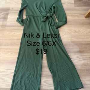 Forest Green Ribbed Jumpsuit